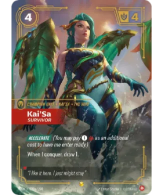 Kai'Sa, Survivor ( OGN-039a/298) Origins Main Set