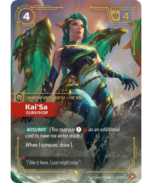 Kai'Sa, Survivor – V.2 - Showcase