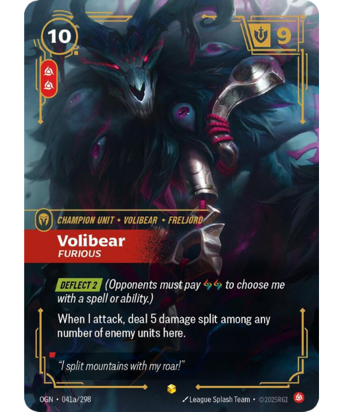 Volibear, Furious – V.2 - Showcase