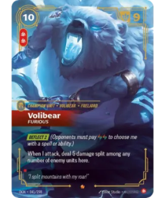 Volibear, Furious ( OGN-041/298) Origins Main Set