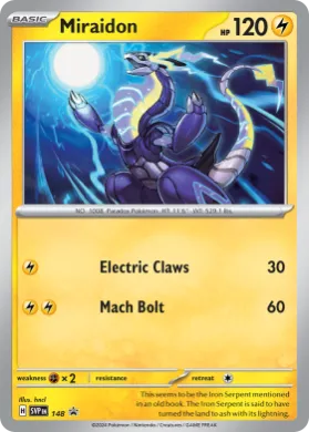 Miraidon (PR-SV SVP 148) SV Black Star Promos