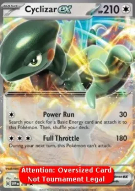 Cyclizar ex (PR-SV SVP 018) SV Black Star Promos