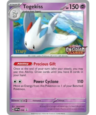 Togekiss (PR-SV SVP 038) SV Black Star Promos