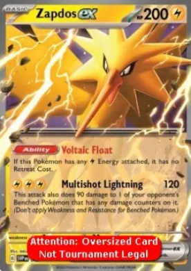 Zapdos ex (PR-SV SVP 049) SV Black Star Promos