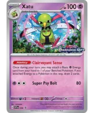 Xatu (PR-SV SVP 059) SV Black Star Promos