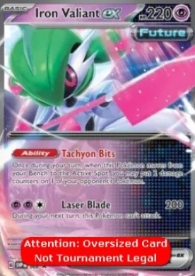 Iron Valiant ex (PR-SV SVP 068) SV Black Star Promos