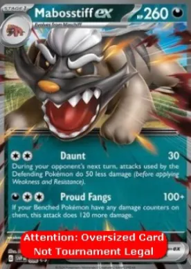 Mabosstiff ex (PR-SV SVP 086) SV Black Star Promos