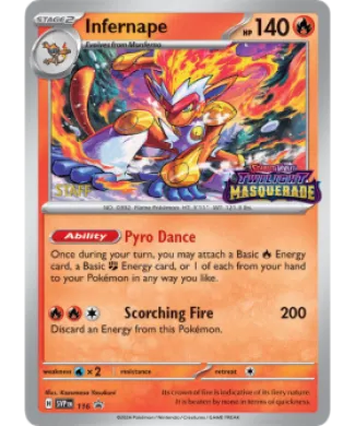 Infernape (PR-SV SVP 116) SV Black Star Promos