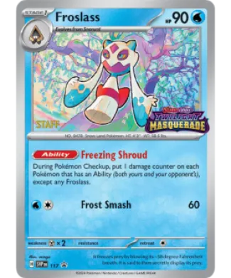 Froslass (PR-SV SVP 117) SV Black Star Promos
