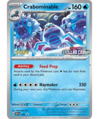 Crabominable (PR-SV SVP 134) SV Black Star Promos