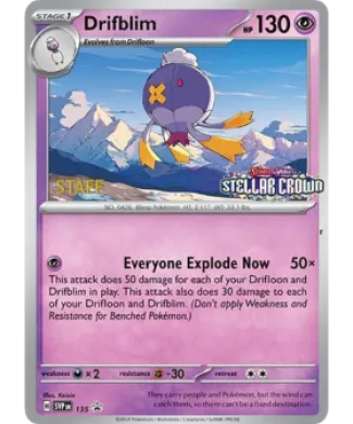 Drifblim (PR-SV SVP 135) SV Black Star Promos