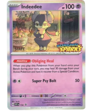 Indeedee (PR-SV SVP 154) SV Black Star Promos