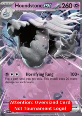 Houndstone ex (PR-SV SVP 162) SV Black Star Promos