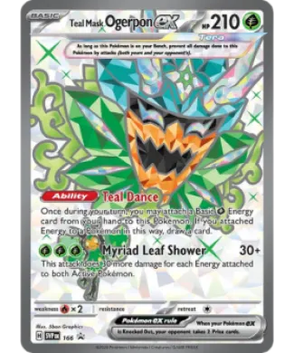 Teal Mask Ogerpon ex (PR-SV SVP 166) SV Black Star Promos