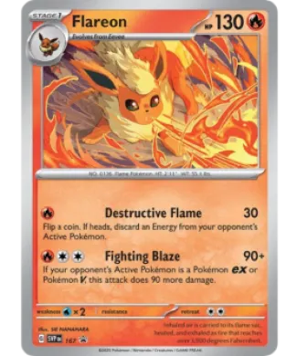 Flareon (PR-SV SVP 167) SV Black Star Promos