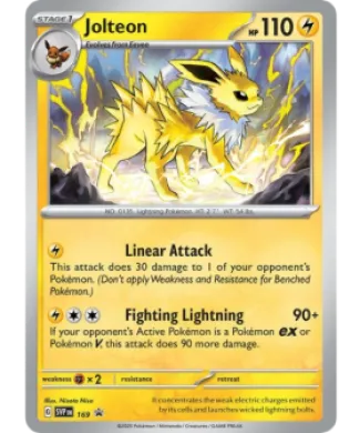 Jolteon (PR-SV SVP 169) SV Black Star Promos