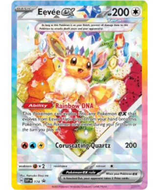 Eevee ex (PR-SV SVP 174) SV Black Star Promos