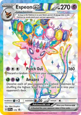 Espeon ex (PR-SV SVP 175) SV Black Star Promos