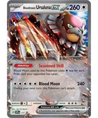 Bloodmoon Ursaluna ex (PR-SV SVP 177) SV Black Star Promos
