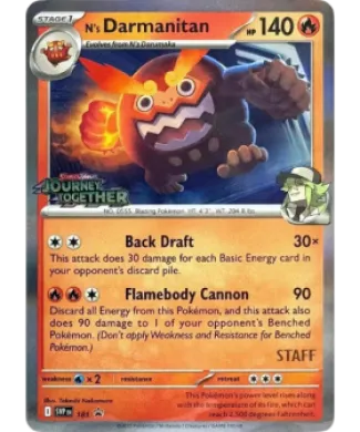 N's Darmanitan (PR-SV SVP 181) SV Black Star Promos