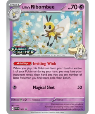 Lillie's Ribombee (PR-SV SVP 183) SV Black Star Promos