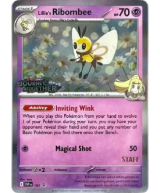 Lillie's Ribombee (PR-SV SVP 183) SV Black Star Promos