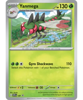 Yanmega (PR-SV SVP 187) SV Black Star Promos