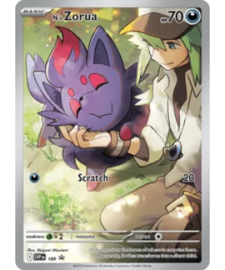 N's Zorua (PR-SV SVP 189) SV Black Star Promos
