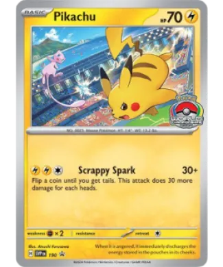 Pikachu (PR-SV SVP 190) SV Black Star Promos