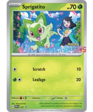 Sprigatito (PR-SV SVP 191) SV Black Star Promos