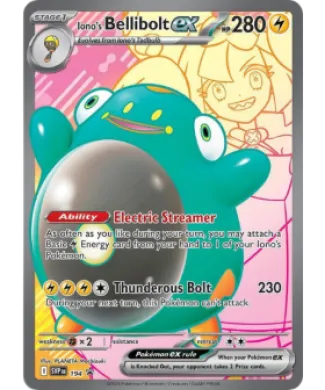 Iono's Bellibolt ex (PR-SV SVP 194) SV Black Star Promos