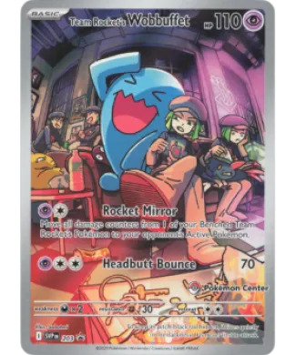 Team Rocket's Wobbuffet (PR-SV SVP 203) SV Black Star Promos