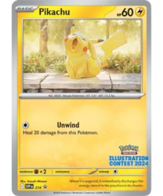 Pikachu (PR-SV SVP 214) SV Black Star Promos
