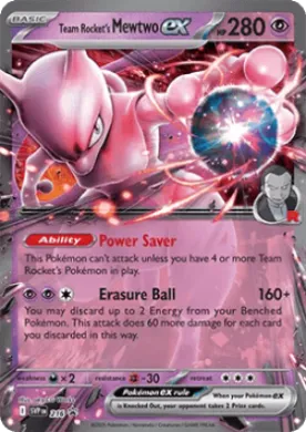 Team Rocket's Mewtwo ex (PR-SV SVP 216) SV Black Star Promos