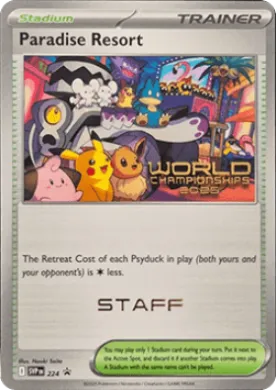Paradise Resort (PR-SV SVP 224) SV Black Star Promos