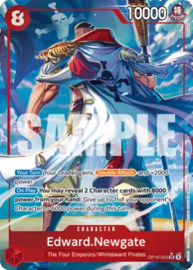 Edward.Newgate (OP-16 OP16-003) The Time of Battle
