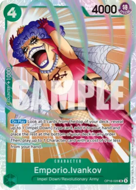 Emporio.Ivankov (OP-16 OP16-026) The Time of Battle
