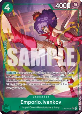 Emporio.Ivankov (OP-16 OP16-026) The Time of Battle