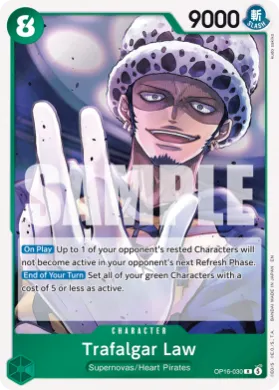 Trafalgar Law (OP-16 OP16-030) The Time of Battle