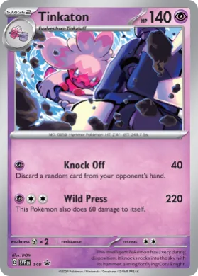 Tinkaton (PR-SV SVP 140) SV Black Star Promos