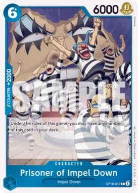 Prisoner of Impel Down (OP-16 OP16-042) The Time of Battle
