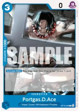 Portgas.D.Ace (OP-16 OP16-049) The Time of Battle