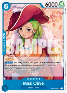 Miss Olive (OP-16 OP16-050) The Time of Battle