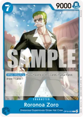 Roronoa Zoro (OP-16 OP16-053) The Time of Battle