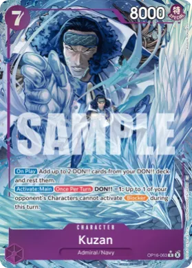 Kuzan (OP-16 OP16-063) The Time of Battle
