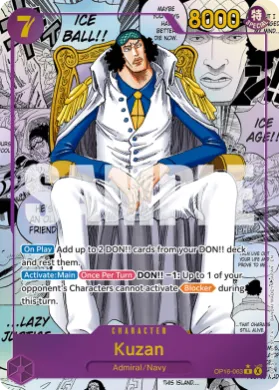 Kuzan (OP-16 OP16-063) The Time of Battle