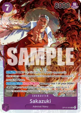 Sakazuki (OP-16 OP16-065) The Time of Battle