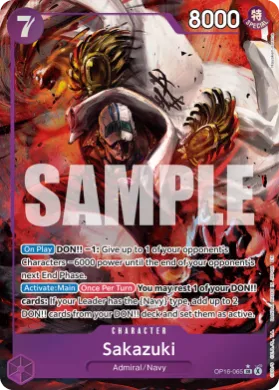Sakazuki (OP-16 OP16-065) The Time of Battle