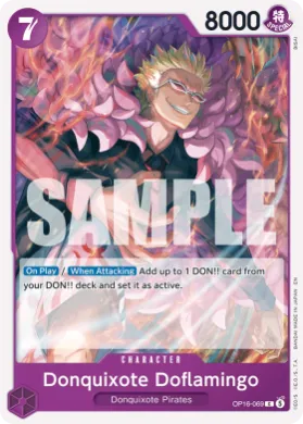 Donquixote Doflamingo (OP-16 OP16-069) The Time of Battle