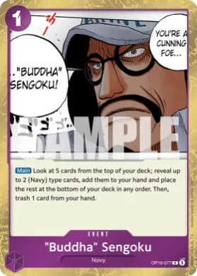 "Buddha" Sengoku (OP-16 OP16-077) The Time of Battle